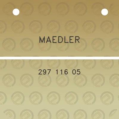 maedler-297-116-05