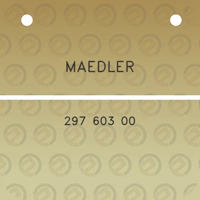 maedler-297-603-00