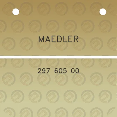 maedler-297-605-00