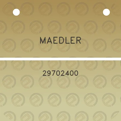 maedler-29702400