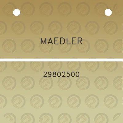 maedler-29802500