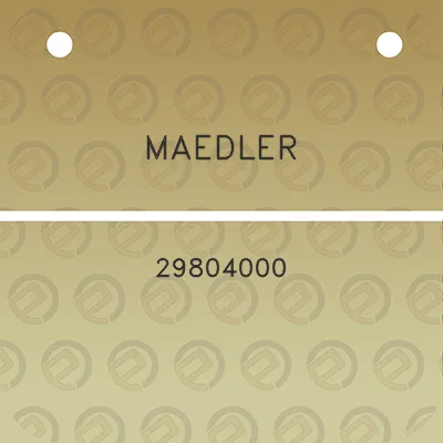 maedler-29804000