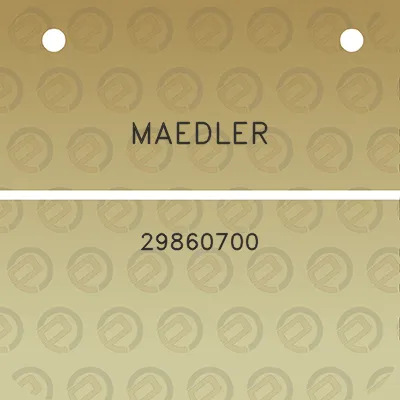 maedler-29860700