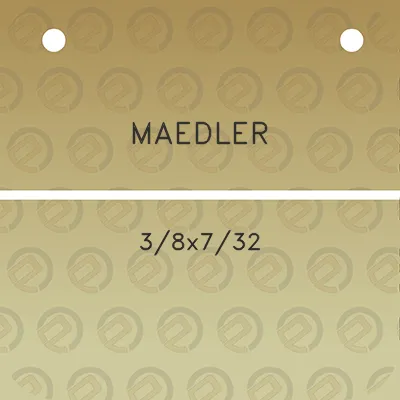 maedler-38x732