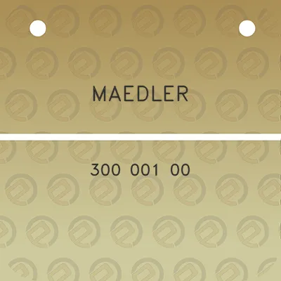 maedler-300-001-00