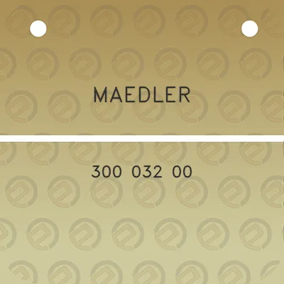 maedler-300-032-00