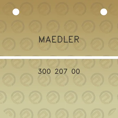 maedler-300-207-00