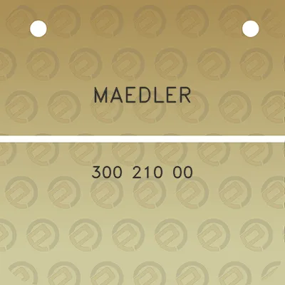 maedler-300-210-00