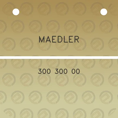 maedler-300-300-00