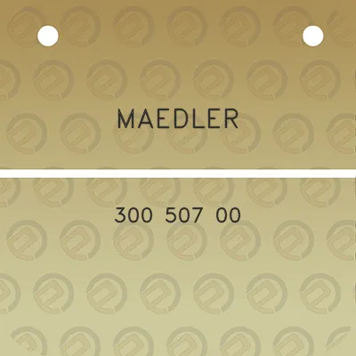 maedler-300-507-00