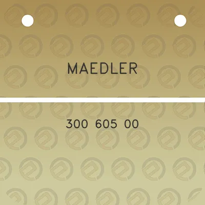 maedler-300-605-00