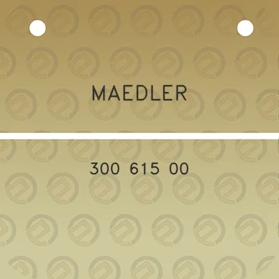 maedler-300-615-00