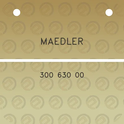 maedler-300-630-00