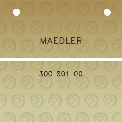 maedler-300-801-00