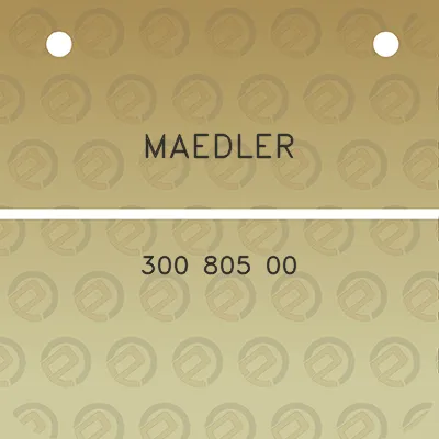 maedler-300-805-00