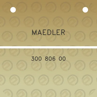 maedler-300-806-00