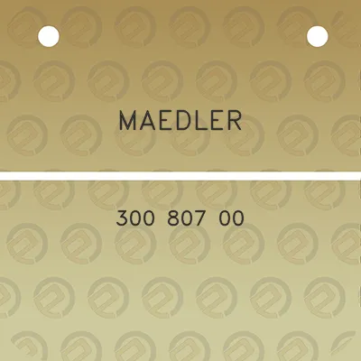 maedler-300-807-00