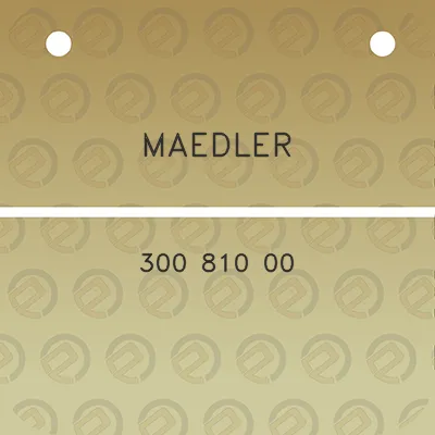 maedler-300-810-00