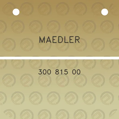 maedler-300-815-00