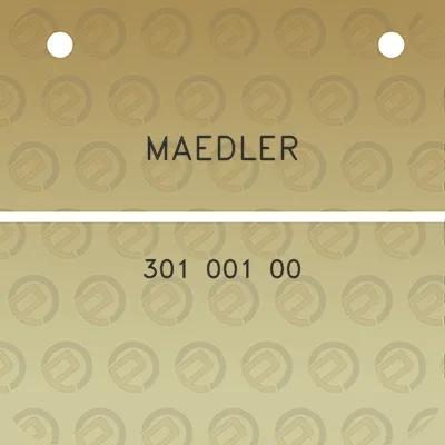 maedler-301-001-00