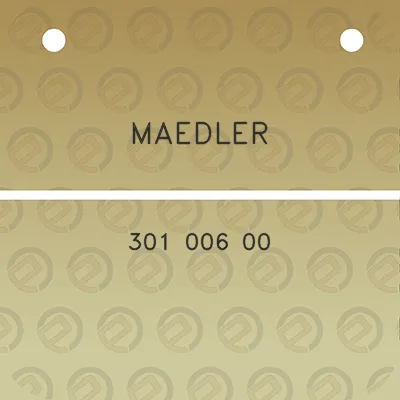 maedler-301-006-00