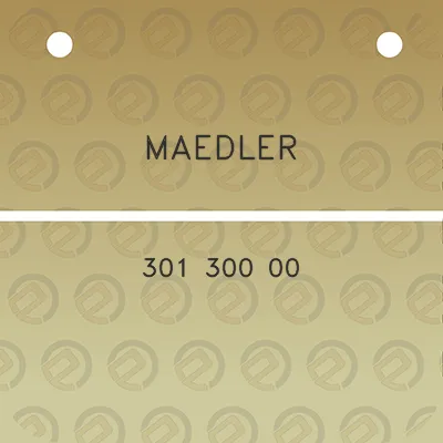 maedler-301-300-00