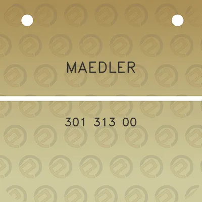 maedler-301-313-00