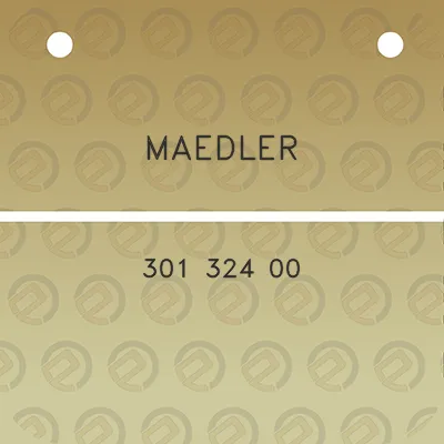 maedler-301-324-00