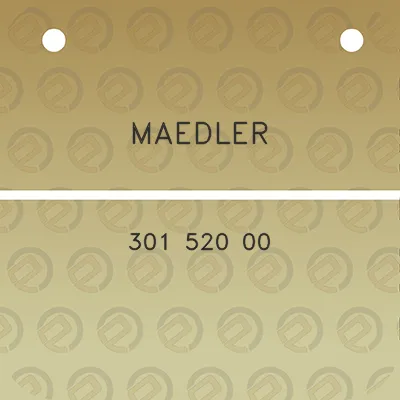 maedler-301-520-00