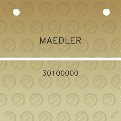 maedler-30100000