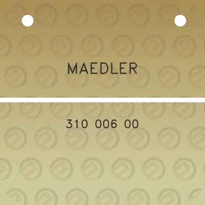 maedler-310-006-00