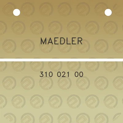 maedler-310-021-00