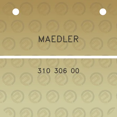 maedler-310-306-00