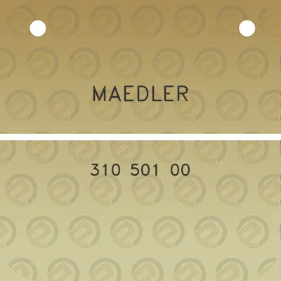 maedler-310-501-00