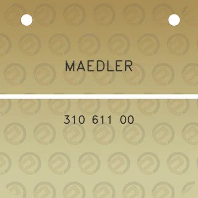 maedler-310-611-00