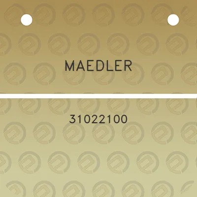 maedler-31022100