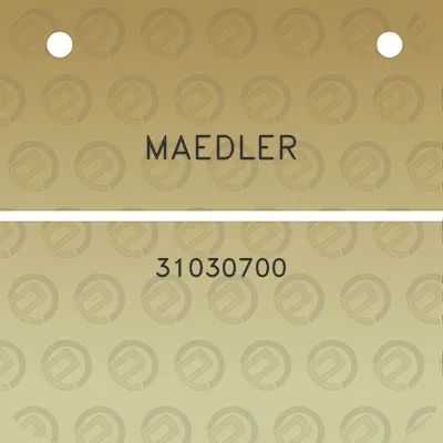 maedler-31030700