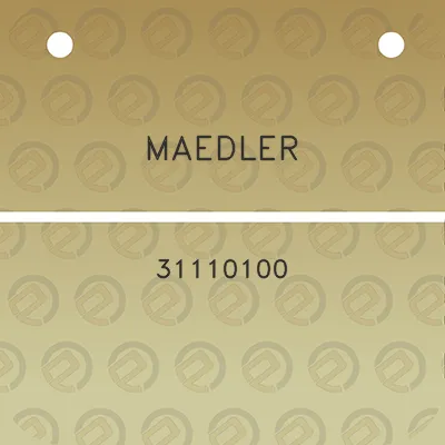 maedler-31110100