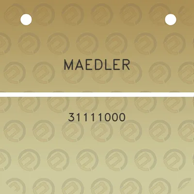 maedler-31111000