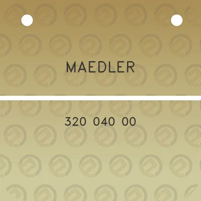 maedler-320-040-00