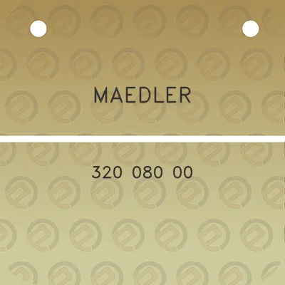 maedler-320-080-00