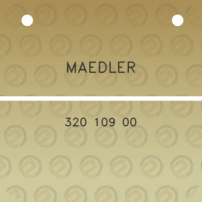 maedler-320-109-00