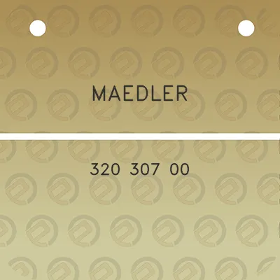 maedler-320-307-00