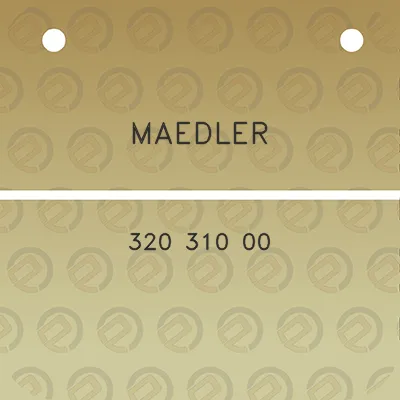 maedler-320-310-00