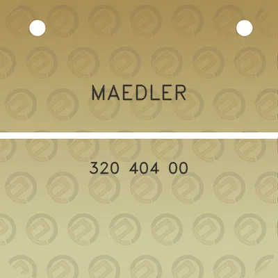 maedler-320-404-00