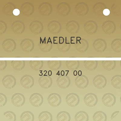 maedler-320-407-00