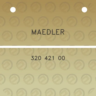 maedler-320-421-00