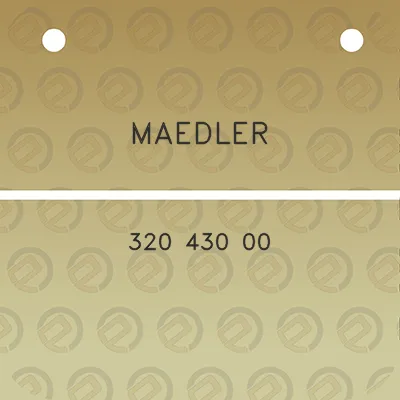 maedler-320-430-00