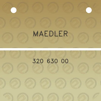 maedler-320-630-00