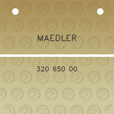 maedler-320-650-00